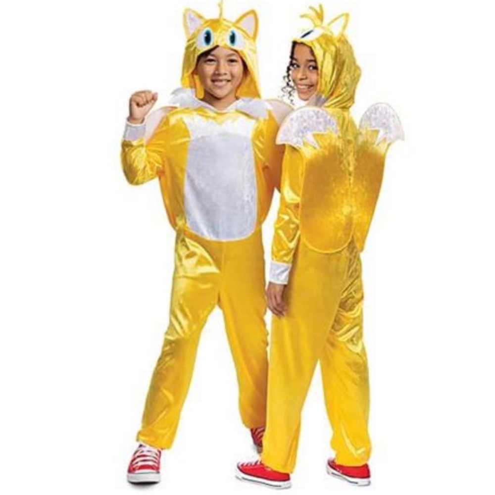 Tails Halloween Costume from Sonic The Hedgehog movie 2 ~ Size 4-6